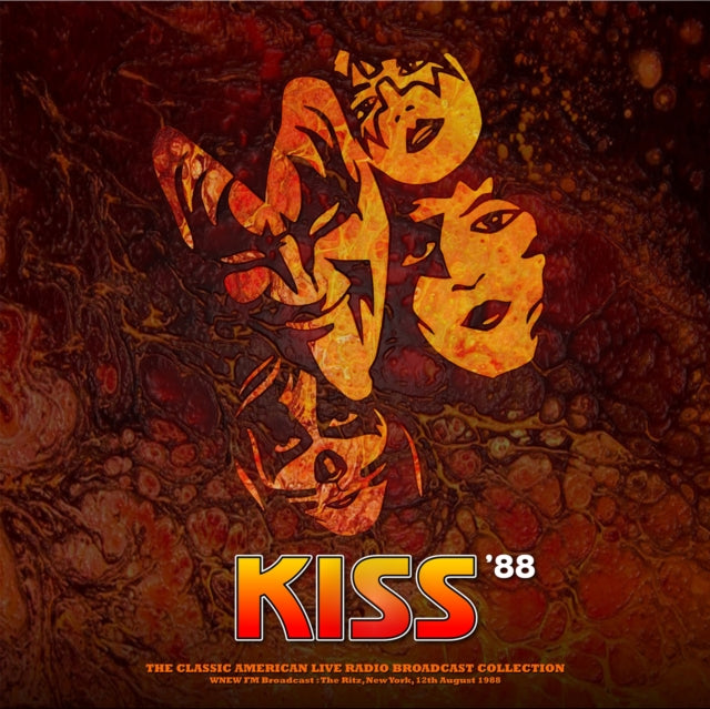 KISS | LIVE AT RITZ NEW YORK 1988 (ORANGE VINYL) | VINYL RECORD (LP)
