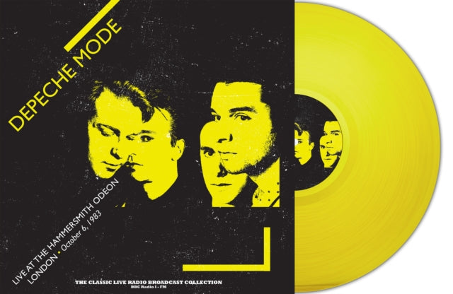 DEPECHE MODE | LIVE AT HAMMERSMITH ODEON LONDON 1983 (YELLOW VINYL) | VINYL RECORD (LP)