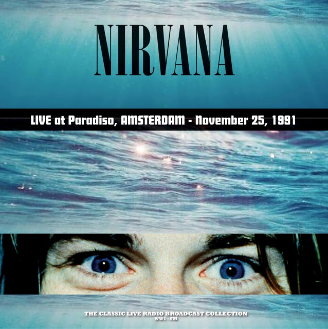 NIRVANA | LIVE AT PARADISO AMSTERDAM 1991 (TURQUOISE VINYL) | VINYL RECORD (LP)