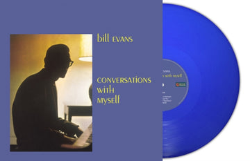 EVANS, BILL | CONVERSATIONS WITH MYSELF (BLUE VINYL) | VINYL RECORD (LP)