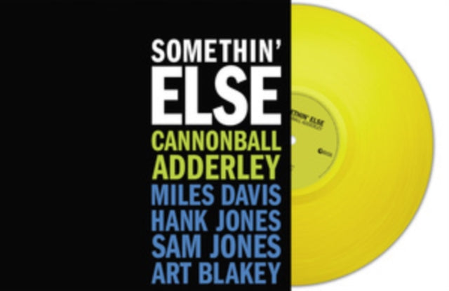 ADDERLEY, CANNONBALL | SOMETHIN ELSE (LIME VINYL) | VINYL RECORD (LP)