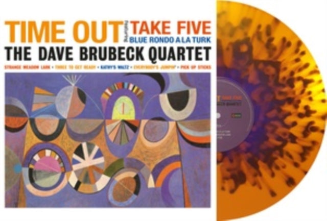 BRUBECK DAVE QUARTET | TIME OUT (SPLATTER VINYL) | VINYL RECORD (LP)