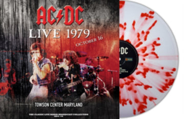 LIVE 1979 AT TOWSON CENTER (CLEAR/RED SPLATTER VINYL) | VINYL RECORD (LP)