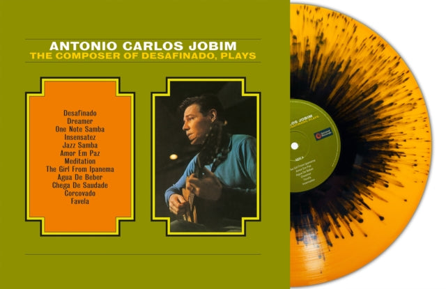 JOBIM, ANTONIO CARLOS | COMPOSER OF DESAFINADO (ORANGE,BLACK SPLATTER VINYL) | VINYL RECORD (LP)