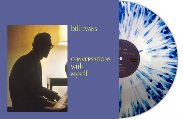 EVANS, BILL | CONVERSATIONS WITH MYSELF (CLEAR/BLUE SPLATTER VINYL) | VINYL RECORD (LP)