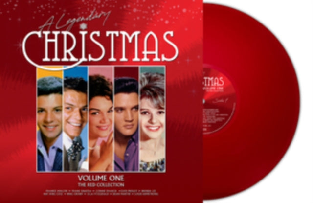 VARIOUS ARTISTS | LEGENDARY CHRISTMAS - VOLUME ONE - RED COLLECTION (RED VINYL) | VINYL RECORD (LP)