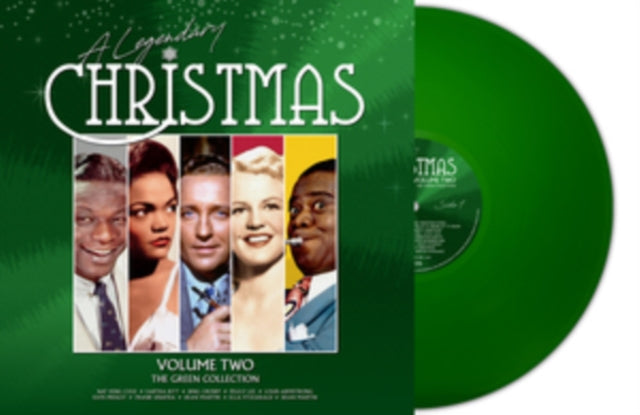 VARIOUS ARTISTS | LEGENDARY CHRISTMAS - VOLUME TWO - GREEN COLLECTION (GREEN VINYL) | VINYL RECORD (LP)