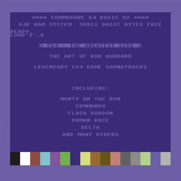 C64 GREATEST SIDS - THE ART OF ROB HUBBARD (NUMBERED EDITION) (PURPLE VINYL) | VINYL RECORD (LP)
