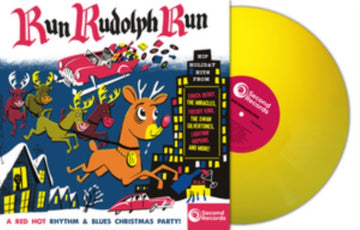 RUN RUDOLPH RUN (YELLOW VINYL) | VINYL RECORD (LP)
