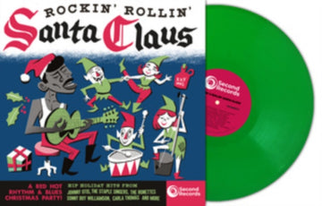 ROCKIN ROLLIN SANTA CLAUS (GREEN VINYL) | VINYL RECORD (LP)