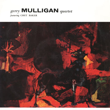 GERRY MULLIGAN QUARTET (FEAT. CHET BAKER) (ORANGE MARBLE VINYL) | VINYL RECORD (LP)