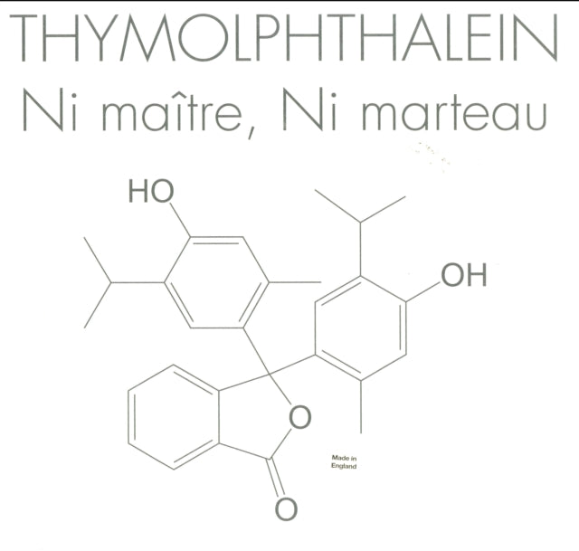 THYMOLPHTHALEIN | NI MAÃŽTRE, NI MARTEAU | VINYL RECORD (LP)