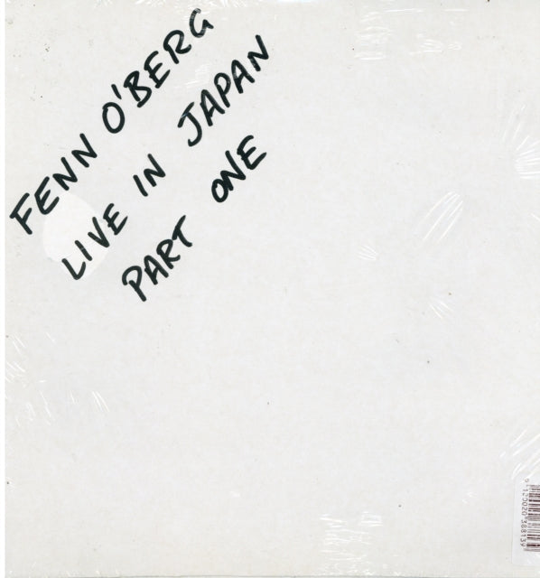 FENN O'BERG | LIVE IN JAPAN PT.1 | VINYL RECORD (LP)