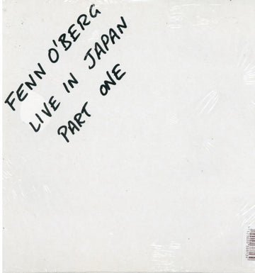 FENN O'BERG | LIVE IN JAPAN PT.1 | VINYL RECORD (LP)