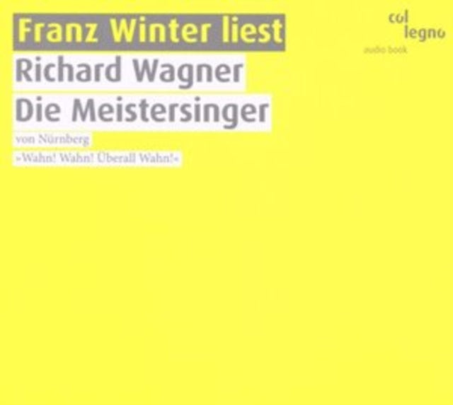 UNKNOWN | WAGNER DIE MEISTERSINGER | CD