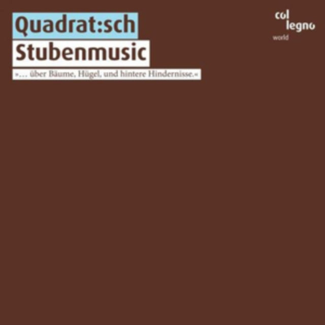 QUADRAT:SCH | STUBENMUSIC | CD