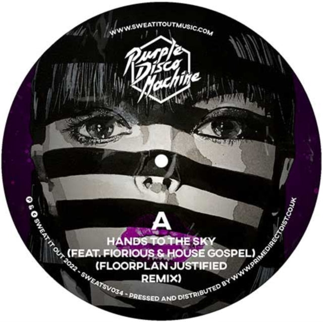 PURPLE DISCO MACHINE | HANDS TO THE SKY (FLOORPLAN REMIX) | 12IN VINYL