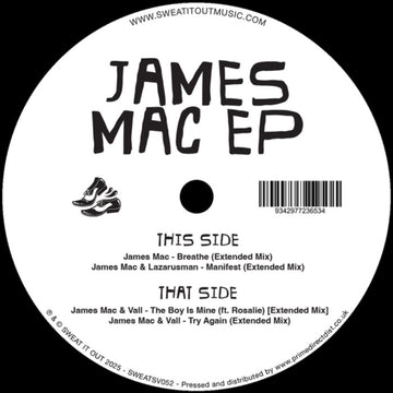 JAMES MAC (EP) | 12IN VINYL