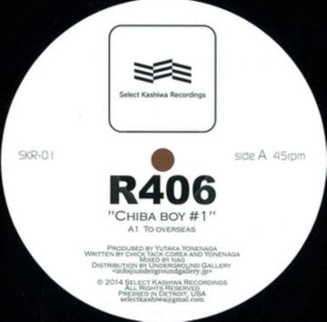 R406 | CHIBA BOY 1 | VINYL RECORD (LP)