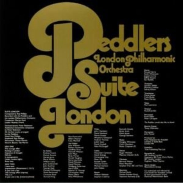 PEDDLERS AND THE LONDON PHILHARMONIC ORCHESTRA | SUITE LONDON + EXTRAS | VINYL RECORD (LP)