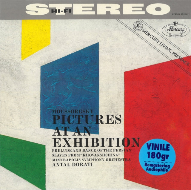 ANTAL DORATI - MINNEAPOLIS SYMPHONY ORCHESTRA | MUSSORGSKY-PICTURES AT AN EXHIBITION / KHOVANSHCHINA | VINYL RECORD (LP)