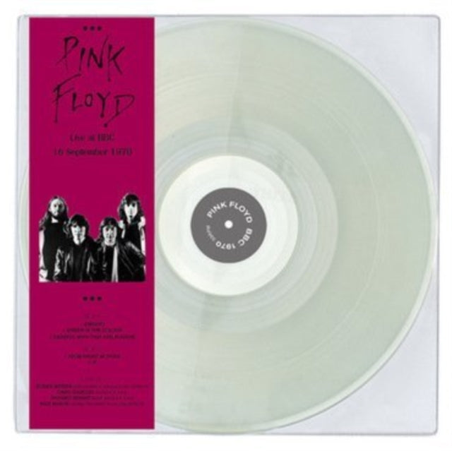 PINK FLOYD | BBC 16 SEPTEMBER 1970 (CLEAR VINYL) | VINYL RECORD (LP)