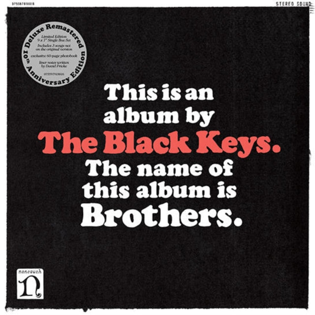 BLACK KEYS | BROTHERS (DELUXE REMASTERED ANNIVERSARY EDITION/9-7INCH) | 7IN VINYL