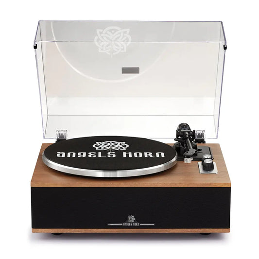 H019 Hi-Fi Bluetooth Turntable with Built-In Speakers